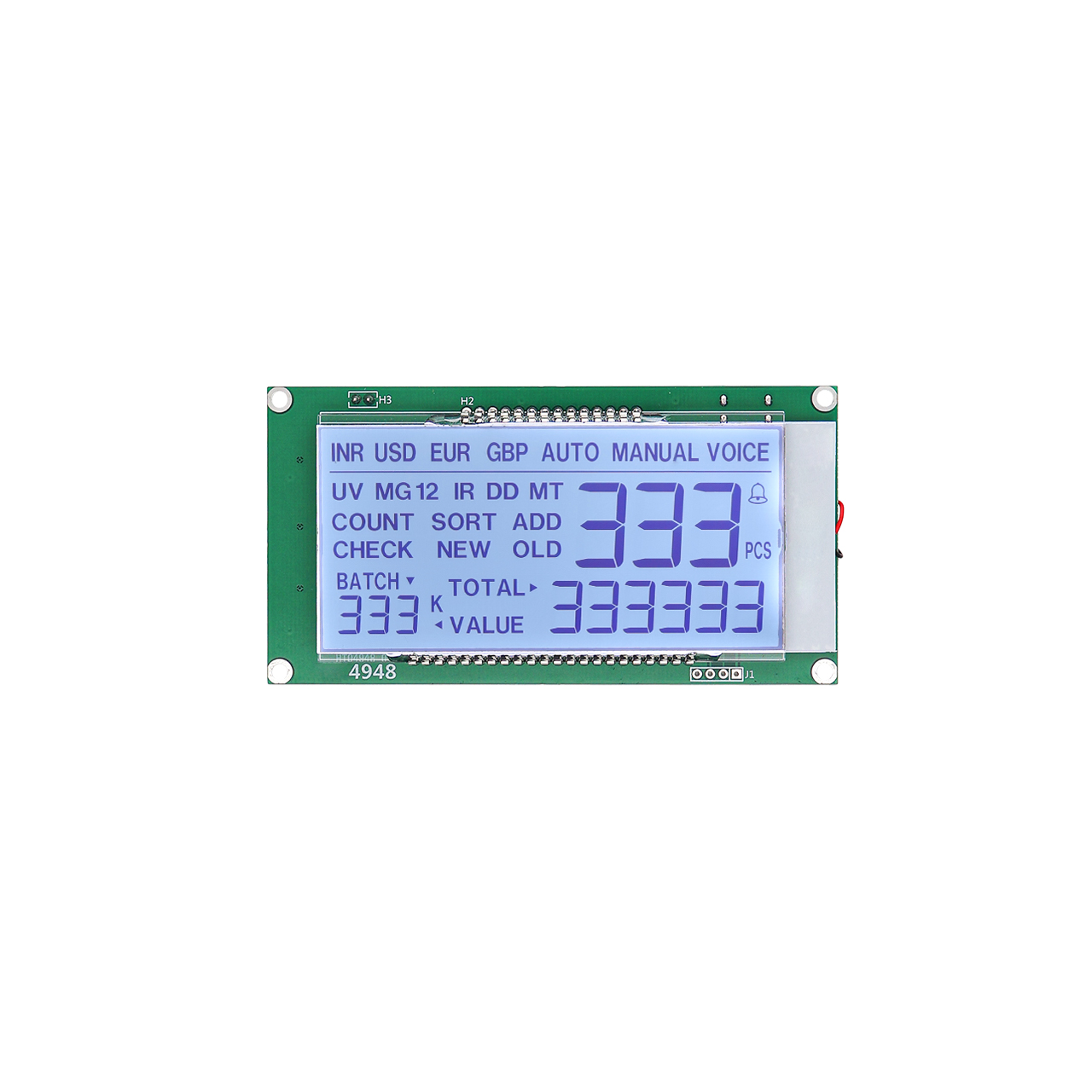 Custom LCD Display FSTN Transmissive Positive Segment Screen
